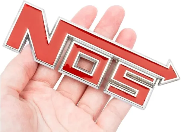 NOS_3D_Metallic_Alloy_Front_Grill_Emblem_Badge_–_Silver_&_Red_|_Premium_Car_Exterior_Decoration