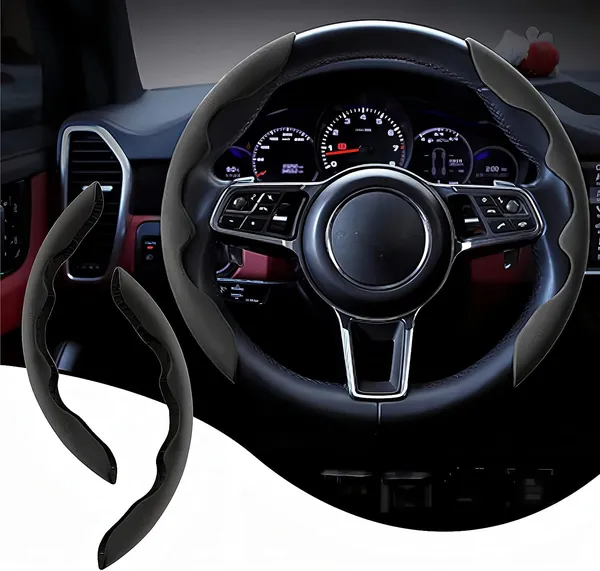 2-Pack_Seude_Black_Pattern_Steering_Wheel_Cover,_Men'S_And_Women'S_Safe_And_Non-Slip_Car_Accessory_Compatible_With_All_Cars