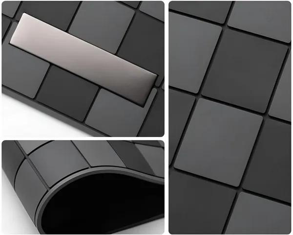 Sports_Non-Slip_Car_Dashboard_Mat_“_Adhesive-Free,_Heat-Resistant,_Grid_Pattern_In_Black_&_Grey_“_Interior_Protection_&_Decor