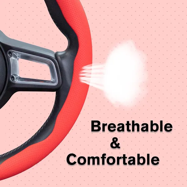 Steering_Wheel_Cover_Nappa_Leather_Grips_(Red)_Breathable_Odorless_Non-Slip_Car_Accessory_With_Pressure_Holes_Compatible_With_All_Cars