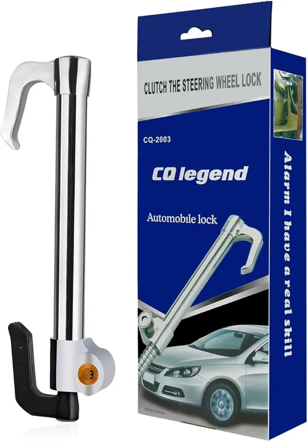 Steering_Wheel_Lock_Silver_–_Retractable_Universal_Anti-Theft_Security_Bar_with_Adjustable_Brake_&_Clutch_Pedal_Lock,_Heavy-Duty_Steel_Design_&_2_Keys_for_Car,_Truck,_SUV_&_Van