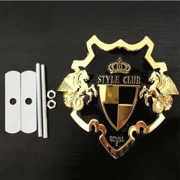 Style_Club_3D_Metallic_Alloy_Front_Grill_Emblem_Badge_–_Black_&_Gold_|_Premium_Car_Exterior_Decoration