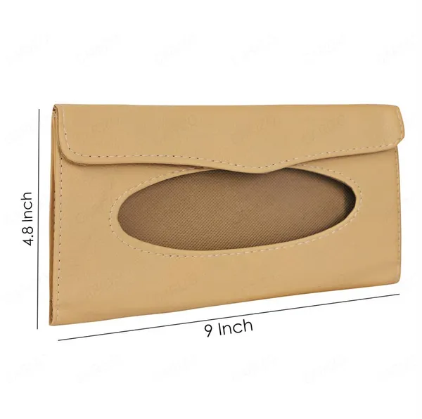 Sun_Visor_Car_Tissue_Holder_–_Premium_Beige_Leather_Napkin_Dispenser,_Universal_Fit_for_All_Cars
