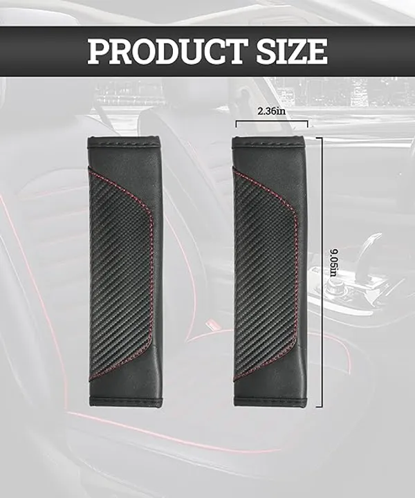 Car_Seat_Belt_Shoulder_Pads_–_Pack_of_2_Black_Carbon_Fiber_Leather_Strap_Covers_for_Safety_&_Comfort