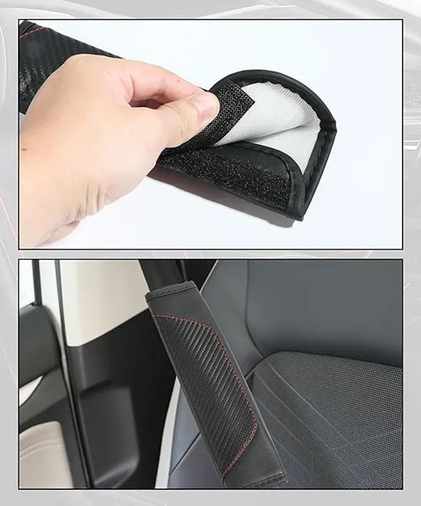 Car_Seat_Belt_Shoulder_Pads_–_Pack_of_2_Black_Carbon_Fiber_Leather_Strap_Covers_for_Safety_&_Comfort