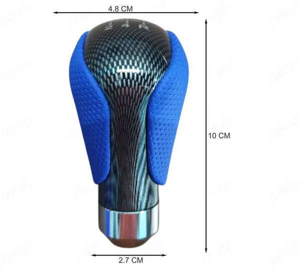 Universal_5-Speed_Manual_Gear_Shift_Knob_–_Leather_&_Carbon_Blue,_Stylish_Upgrade_for_Any_Car
