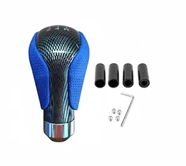 Universal_5-Speed_Manual_Gear_Shift_Knob_–_Leather_&_Carbon_Blue,_Stylish_Upgrade_for_Any_Car