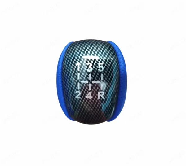 Universal_5-Speed_Manual_Gear_Shift_Knob_–_Leather_&_Carbon_Blue,_Stylish_Upgrade_for_Any_Car