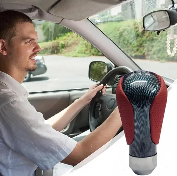 Universal_5-Speed_Manual_Gear_Shift_Knob_–_Leather_&_Carbon_Red,_Stylish_Upgrade_for_Any_Car