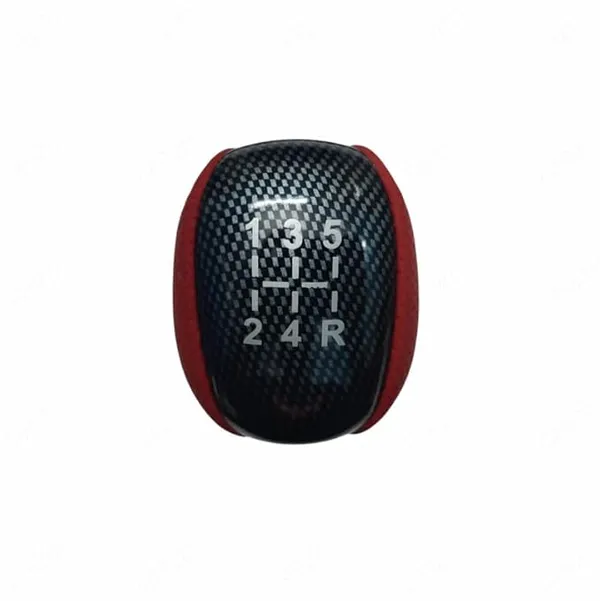Universal_5-Speed_Manual_Gear_Shift_Knob_–_Leather_&_Carbon_Red,_Stylish_Upgrade_for_Any_Car