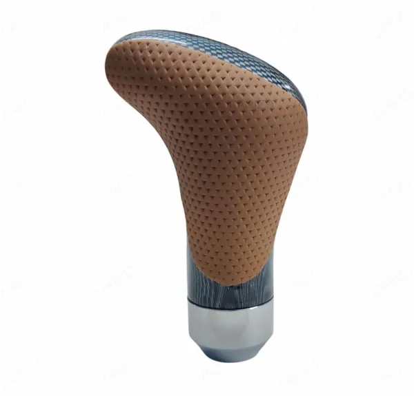 Universal_5-Speed_Manual_Gear_Shift_Knob_–_Leather_&_Carbon_Tan,_Stylish_Upgrade_for_Any_Car