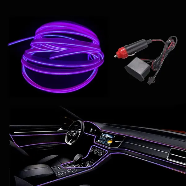 Car_Interior_Led_Strip_Lights,_Glowing_Electroluminescent_Wire_Lights_Ambient_Lighting_Kits_(5M,_Purple)_Compatible_With_All_Cars