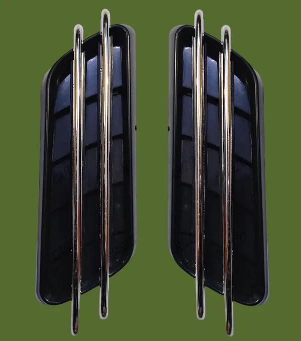 Fender_Scoop_Car_Side_Vent_(Pack_Of_2)_Universal_Air_Intake_Grille_Inlet_Trim_Decor_Cover_Abs_Air_Vent_Car_Accessory_(2_Line_Stroke)