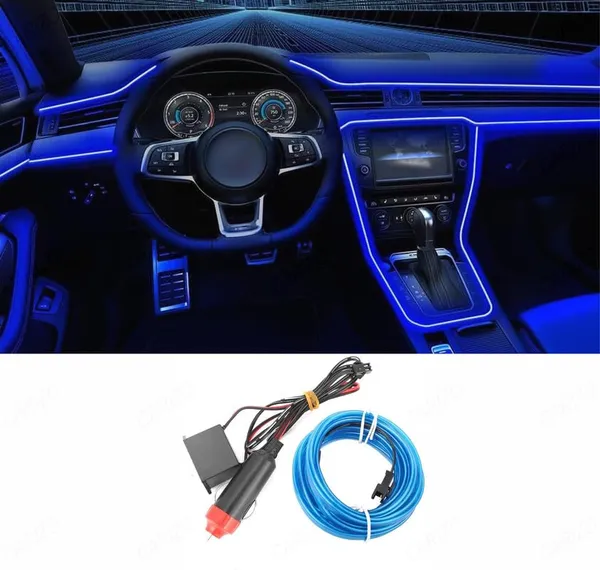 Car_Interior_Led_Strip_Lights,_Glowing_Electroluminescent_Wire_Lights_Ambient_Lighting_Kits_(5M,_Blue)_Compatible_With_All_Cars
