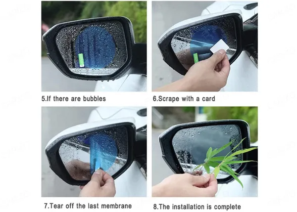 _Car_Rear_View_Mirror_Anti_Fog_Waterproof_Protective_Film,_Anti-Glare,_Rain-Proof,_Anti_Water_Mist,_Anti-Scratch_HD_Nano_Film_(Round,_Pack_of_2)_Compatible_With_All_Car