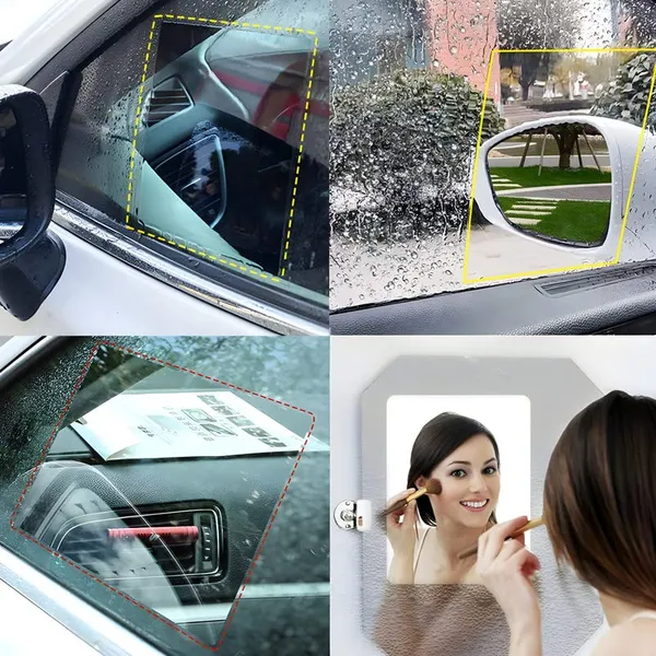 _Car_Rear_View_Mirror_Anti_Fog_Waterproof_Protective_Film,_Anti-Glare,_Rain-Proof,_Anti_Water_Mist,_Anti-Scratch_HD_Nano_Film_(Oval_&_Square,_Pack_of_4)_Compatible_with_All_Cars