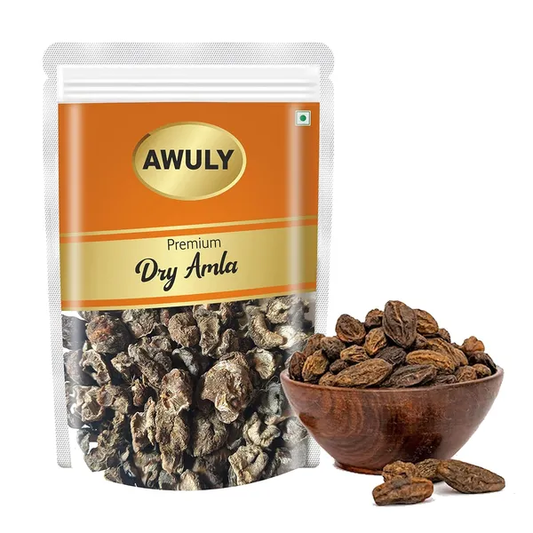 AWULY_Dry_Amla_Indian_Gooseberry_Pieces_For_Eating_-_Hydrates_&_Nourishes_Hair_growth_&_Skin_(Saboot,_No_salt,_Fruit),_Sukha_Awla,_Aavla_Sabut,_Usirikaya_dried_|_Drinking_and_Eating_(500gm)