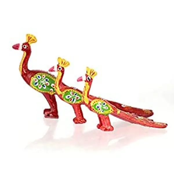 Gold_Handcrafted_Set_Of_3_Showpiece_Peacock_For_Decoration_For_Office,_Home_And_Gift_Purpose_Birthday,_Occasional_Nd_Thankasgiving_Party_(20X10Cm,15X_8Cm,14X8_Cm)