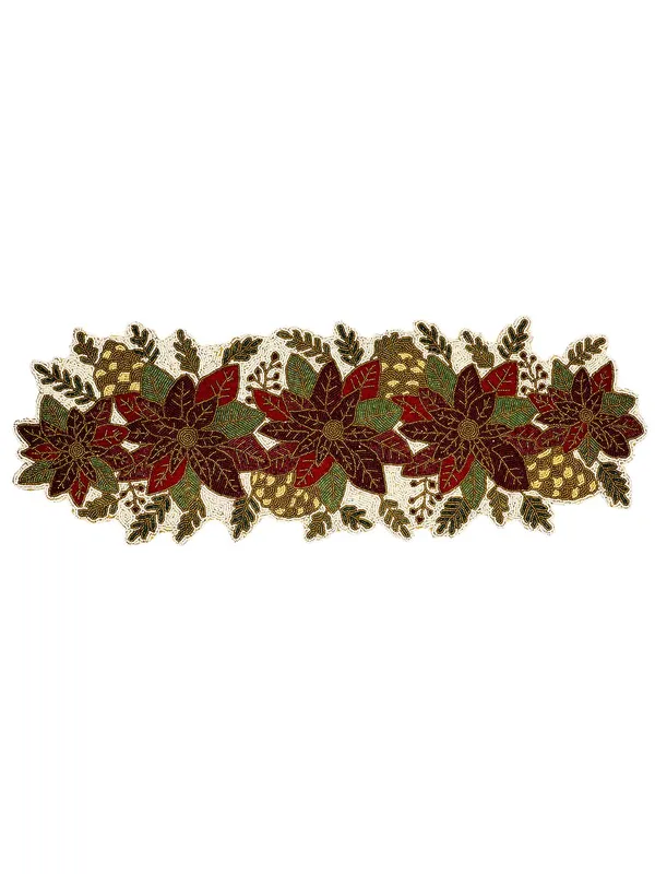 Multicolor_Premium_Handcraf_Beautiful_Beaded_Table_Runner_Craftsmanship_(13_*_36_Inch_)