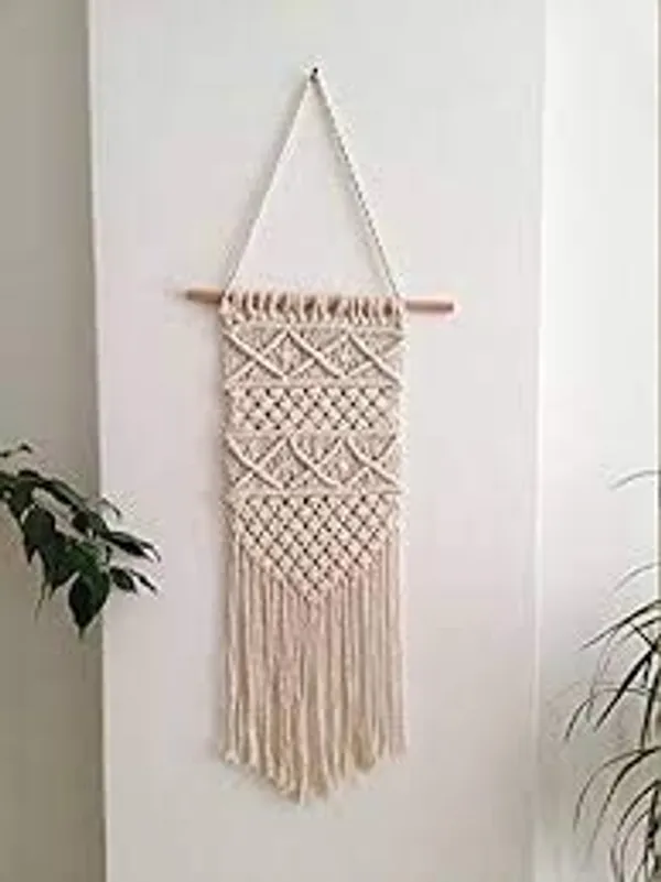Beige_Macrame_Wall_Hanging_&_Boho_Wall_Decor_For_Apartment_Dorm_Baby_Room_Bedroom_Nursery_Above_Bed_Wallsmacrame_Wall_Decor_Cum_Wall_Art_For_A_Bohemian_Room_Decor_(9X12)