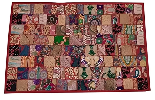 Multicolor_Cotton_Heavy_Embroidery_Patchwork_Wall_Hanging_Tapestry_Beaded_Home_Decor_Wall_Hanging_Wall_Decor_(Maroon_Beautiful)_(40_X_60)_Pack_Of_1