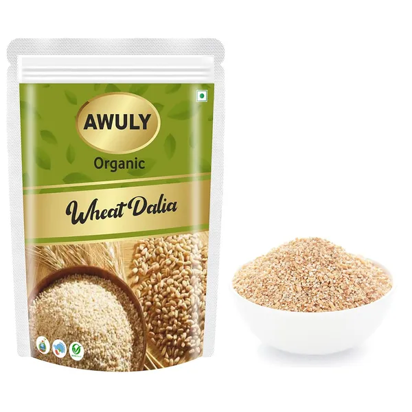 AWULY_Organic_Grain_Wheat_Daliya_|_Broken_Wheat_|_Godhuma_Daliya/Gehoon_Daliya_|_Rich_in_Dietary_Fibres_|_Free_from_Sugar,_Cholestrol,_Chemical_Free_&_Pesticides_Free_|_Naturally_Gluten-free_(250)