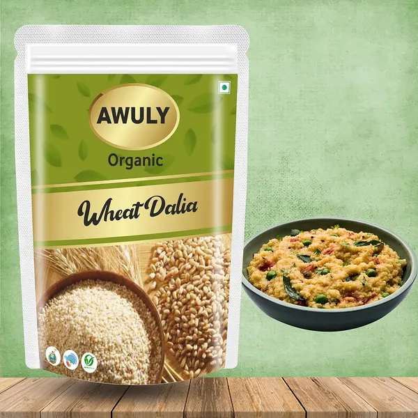 AWULY_Organic_Grain_Wheat_Daliya_|_Broken_Wheat_|_Godhuma_Daliya/Gehoon_Daliya_|_Rich_in_Dietary_Fibres_|_Free_from_Sugar,_Cholestrol,_Chemical_Free_&_Pesticides_Free_|_Naturally_Gluten-free_(250)