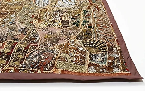 Multicolor_Cotton_Heavy_Embroidery_Patchwork_Wall_Hanging_Tapestry_Beaded_Home_Decor_Wall_Hanging_Wall_Decor_(Brown)_(40_X_60)_Pack_Of_1