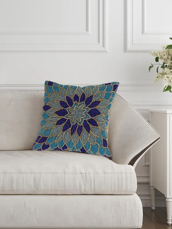 Multicolor_Printed_Cushions_&_Pillows_Case_Turquise_Geometric_Pattern_(40.64_Cm*40.64_Cm)_Multi_Swan