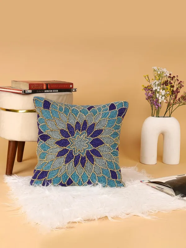 Multicolor_Printed_Cushions_&_Pillows_Case_Turquise_Geometric_Pattern_(40.64_Cm*40.64_Cm)_Multi_Swan