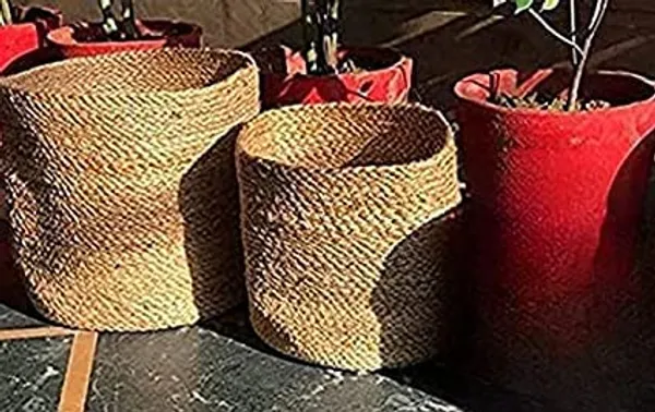 Beige_Jute_Cotton_Basket_Fruit_Basket_Handcrafted_Woven_Storage_Planter_Basket_For_Home_Decor,_Multi-Purpose_Bag_With_Handle_For_Living_Room_Bathroom_Laundry_Toys_Beige_(8X8,)_Combo_Set_Of_2