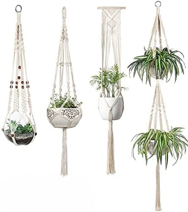 Beige_Macrame_Cotton_Plant_Hanger_|_Ceiling_Hook_Hanger,_Rope_Flower_Pot_Holder_For_Indoor_Outdoor_Balcony_Garden_|_Home_Decor_Flower_Planter_Hanging_Rope_[Pack_Of_4]