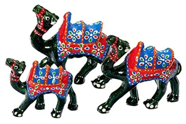 Gold_Handcrafted_Set_Of_6_Showpiece_Elephant/Cameleon/Peacock_(20X10Cm,_15X_8Cm,_14X_8_Cm)_For_Birthday,_Occasional_Nd_Thanksgiving_Party_Decoration_Blue_Turquoise