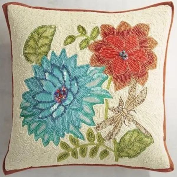 Multicolor_Printed_100%_Beaded_Cushion_Covers_Cushion_Case_Pillowcases_16X16_Inches_(40X40_Cms)_Throw_Pillow_Sham_Floral_Cushion_Covers_For_Sofa_Couch_Bed_Chair_Pack_Of_2