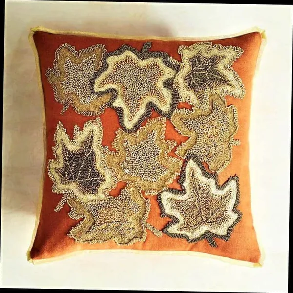 Multicolor_Printed_Cushions_&_Pillows_Case_Beaded_Floral_Pattern_(40.64_Cm*40.64_Cm)