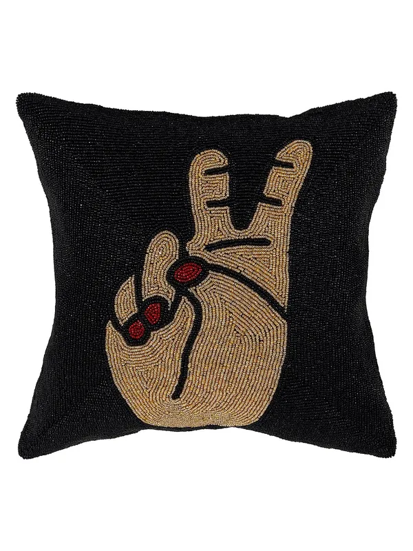 Multicolor_Printed_100%_Beaded_Cushion_Covers_Cushion_Case_Pillowcases_16X16_Inches_(40X40_Cms)_Throw_Pillow_Sham_Floral_Cushion_Covers_For_Sofa_Couch_Bed_Chair_Pack_Of_2_Black_Eye