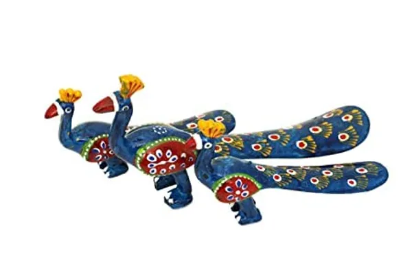 Gold_Handcrafted_Set_Of_3_Showpiece_Peacock_For_Decoration_For_Office,_Home_And_Gift_Purpose_Birthday,_Occasional_Nd_Thankasgiving_Party_(20X10Cm,15X_8Cm,14X8_Cm)