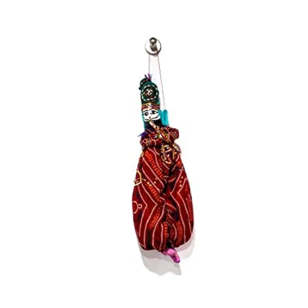 Multicolor_Rajasthani_Handcrafted_Handmade_Kathputli/Puppet_Pair_Wall_Hangings_For_Home_Decor/Gifting_Purpose_For_Thankas_Giving_Party