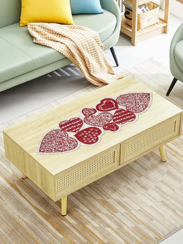 Pnk_Premium_Handcraf_Beautiful_Beaded_Table_Runner_Craftsmanship_(13_*_36_Inch_)