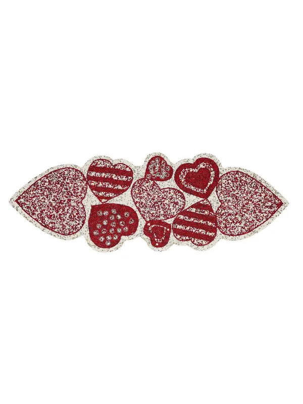 Pnk_Premium_Handcraf_Beautiful_Beaded_Table_Runner_Craftsmanship_(13_*_36_Inch_)