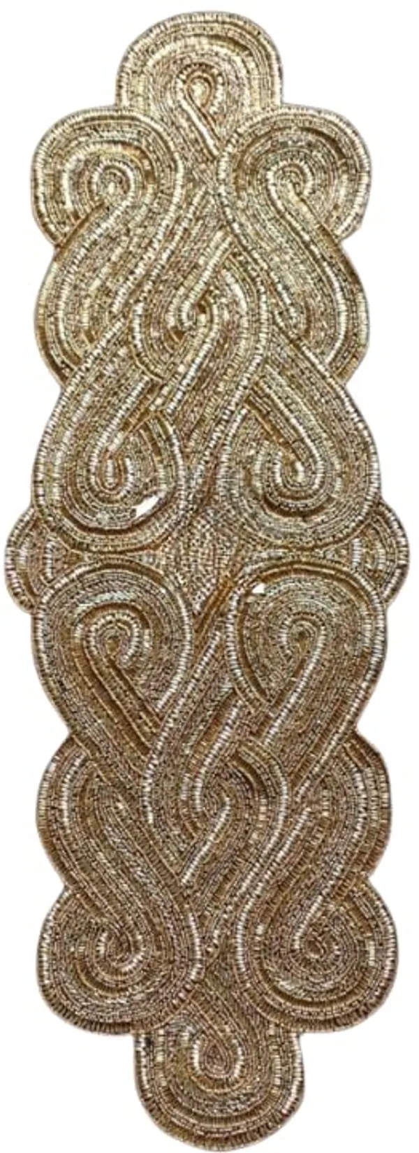 Golden_Premium_Handcraf_Beautiful_Beaded_Table_Runner_Craftsmanship_(13_*_36_Inch_)