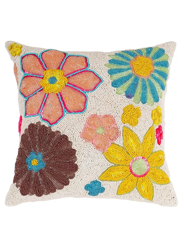Multicolor_Printed_Cushions_&_Pillows_Case_Beaded_Floral_Pattern_(40.64_Cm*40.64_Cm,_Multicolor)