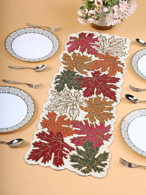 Multicolor_Premium_Handcraf_Beautiful_Beaded_Table_Runner_Craftsmanship_(13_*_36_Inches)