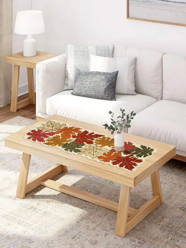 Multicolor_Premium_Handcraf_Beautiful_Beaded_Table_Runner_Craftsmanship_(13_*_36_Inches)