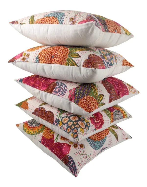 Multi_Throw_Square_Kantha_Cotton_Cushion_Cover_For_Sofa_(White,_16_X_16_Inches)_-_Set_Of_5_Pieces