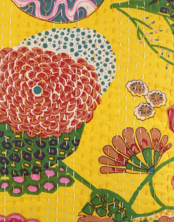 Multi_Kantha_Embroidery_Cushion_Nd_Pillow_Covers_(16_X16_Inch)_For_Sofa_Bedroom_Bedroom,_Living_Room,_Office_(_Multicolor,_Yellow)_Pack_Of_One