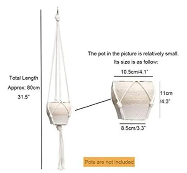Red_Macrame_Hanger_|_Contempory_Macrame_Hanger_Flower_Pot_Holder_For_Indoor_&_Outdoor_Balcony_Gardening_(Pots_Are_Not_Included)Beige,_80_Cm,_4_Pc