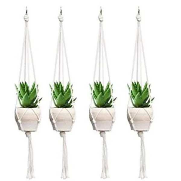 Red_Macrame_Hanger_|_Contempory_Macrame_Hanger_Flower_Pot_Holder_For_Indoor_&_Outdoor_Balcony_Gardening_(Pots_Are_Not_Included)Beige,_80_Cm,_4_Pc