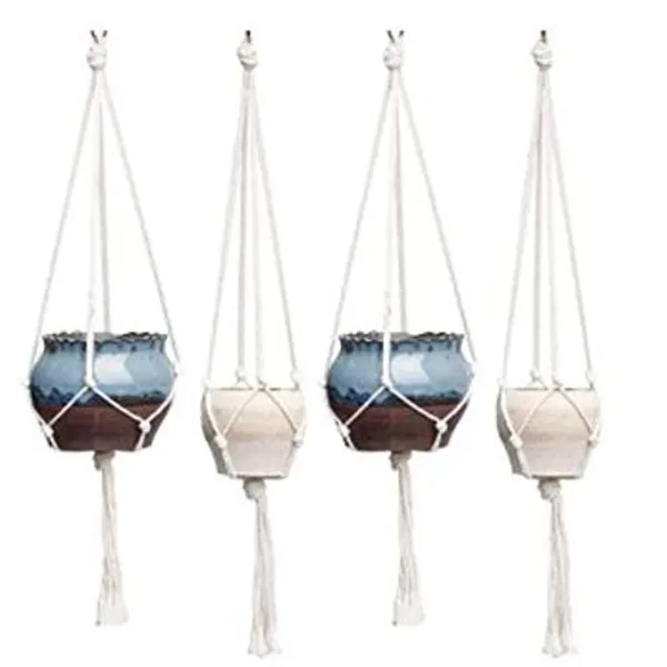 Red_Macrame_Hanger_|_Contempory_Macrame_Hanger_Flower_Pot_Holder_For_Indoor_&_Outdoor_Balcony_Gardening_(Pots_Are_Not_Included)Beige,_80_Cm,_4_Pc