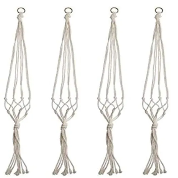 Red_Macrame_Hanger_|_Contempory_Macrame_Hanger_Flower_Pot_Holder_For_Indoor_&_Outdoor_Balcony_Gardening_(Pots_Are_Not_Included)Beige,_80_Cm,_4_Pc